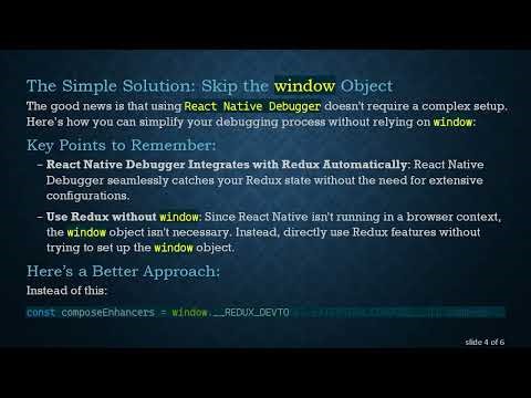 Mastering React Native Debugger with TypeScript