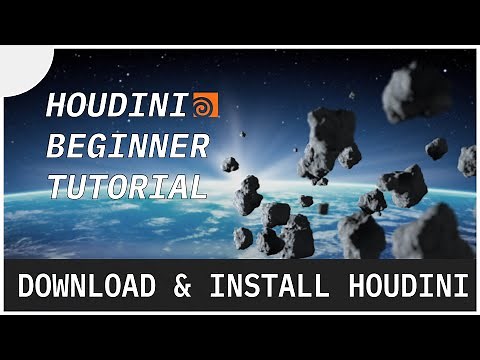 How to Download & Install Houdini 20.5 Tutorial | Beginner's Guide 2025