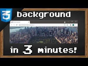 Learn CSS background in 3 minutes 🌆