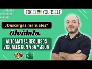 Manual downloads? Forget it. Automate visual resources with VBA and JSON 😱