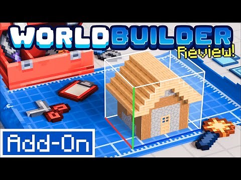 WORLD BUILDER ADDON: Minecraft Bedrock World Edit in-depth review!