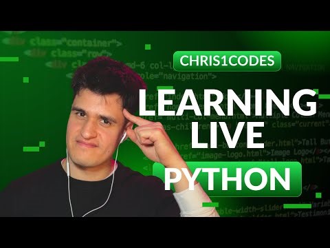 🔴 Learning Python for Machine Learning | Live Coding