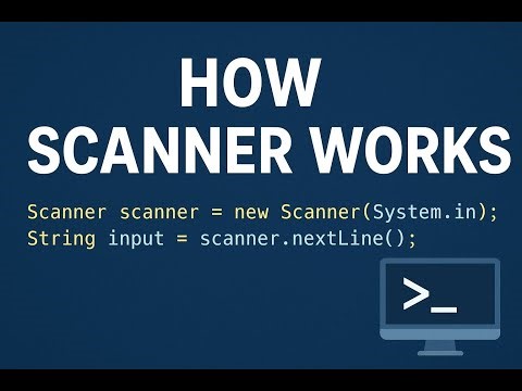 Java Scanner Explained — Read User Input from Console (Beginner Friendly)