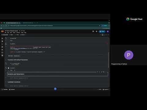 Python Live Session