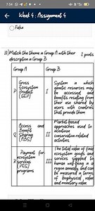 Environmental impact assessment nptel week 4 assignment (2024)