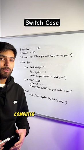 Switch Case - Programming - OCR GCSE Computer Science Paper 2 #gcsecomputerscience #gcse