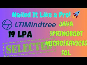 LTIMindtree Interview Experience | Spring Boot | Microservices | SQL | Java8