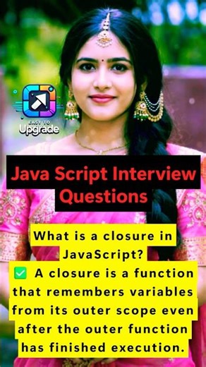 👉 What is a Closure? #easytoupgrade #javascript