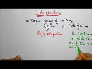 Data Structures | Introduction | DS | Lec-01 | Bhanu Priya