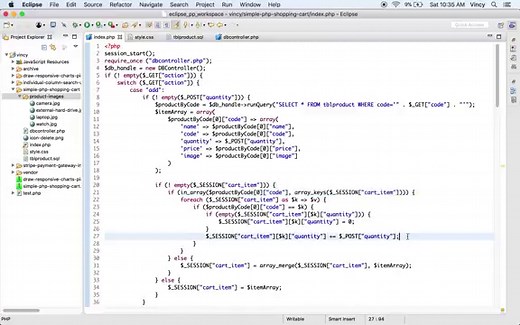 Simple PHP Shopping Cart - PHPpot