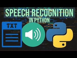 Speech Recognition in Python | Speech To Text using Python