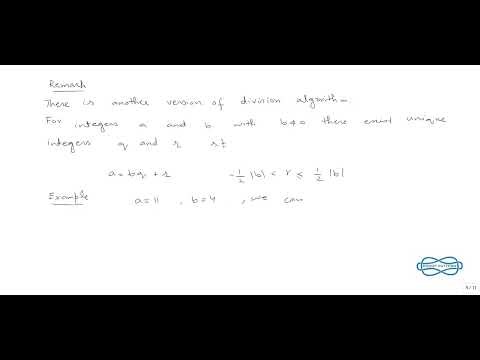 Lecture 8: Division Algorithm Examples – Step-by-Step Practice Problems