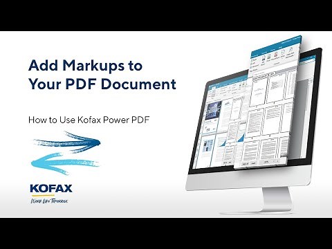 How to Add Markups to a PDF Document in Power PDF