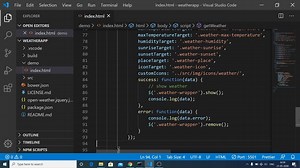 Build a Realtime Weather App Using Open Weather API in Vanilla Javascript Full Project For Beginners