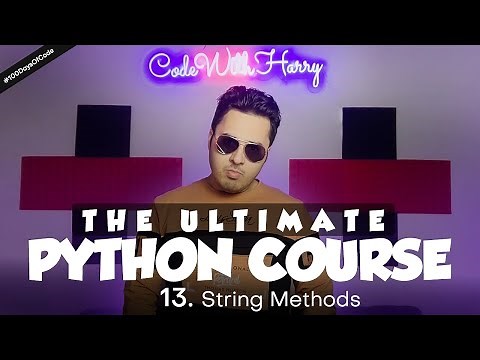 String Methods in Python | Python Tutorial - Day #13