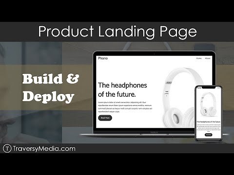 Product Landing Page | Build & Deploy | HTML & CSS