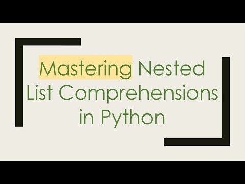 Mastering Nested List Comprehensions in Python