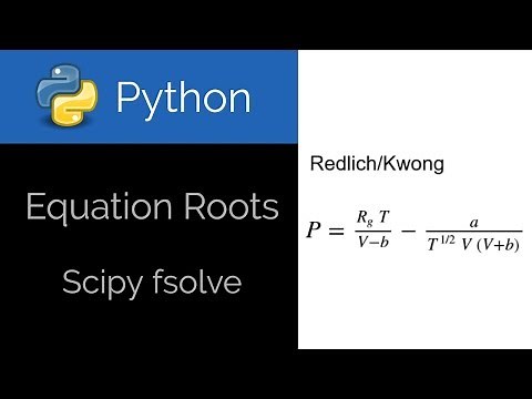 Python 🐍 Equation Roots with fsolve