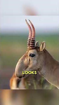 That Nose Is Real! – Saiga Antelope Animal Facts