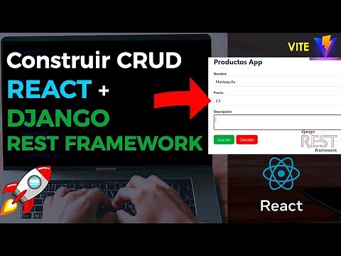 🚀 Crear Backend y Frontend con Django Rest Framework y React desde Cero | CRUD Paso a Paso ✅ #dev