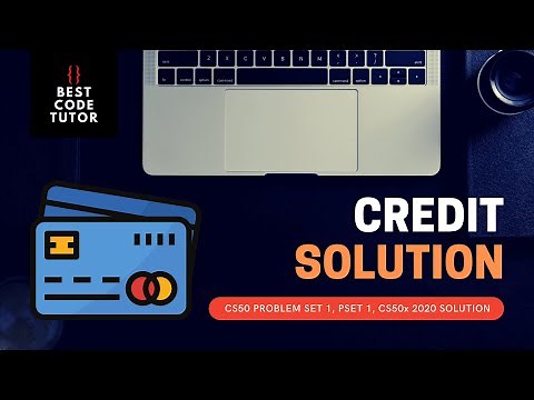 CS50 Credit Problem Set 1 (pset1) Walkthrough (Step by Step Solution)
