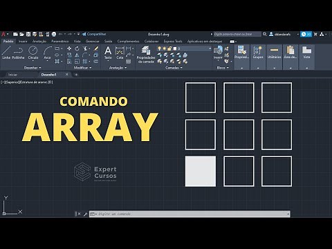 Comando Array do AutoCAD!
