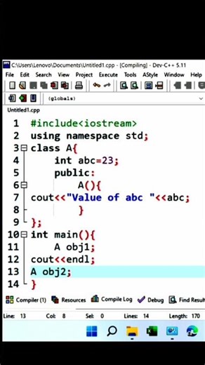 C++ Constructor Example: How Constructors Work with Multiple Objects