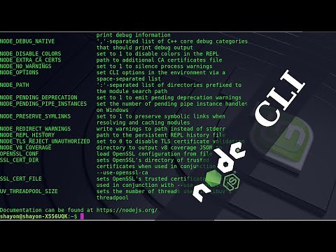 Node.js Command Line Interface | Commander.js - The complete solution for node.js CLI