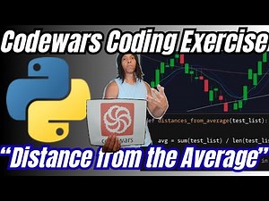Codewars Coding Exercise - Distances from the Average - Python