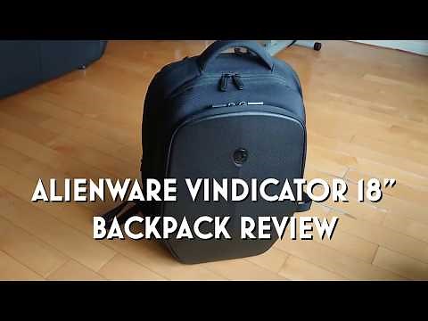 Alienware Vindicator 18" Backpack Review - Great For 17" Laptops