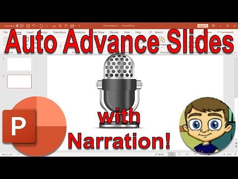 Automatically Advance Slides and Record Narration in PowerPoint
