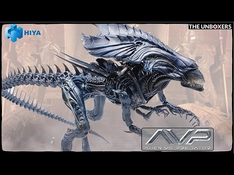 Alien vs Predator Alien Queen 1/18 Scale Action Figure by Hiya Toys