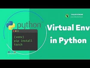 Set Up Python Virtual Environment & Install AI Libraries (Torch, Transformers, Pillow) | Full Guide