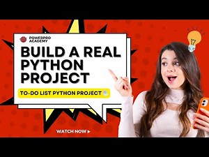 Python To-Do List App for Beginners | Build & Save Tasks Using Lists & File Handling #pythonprojects