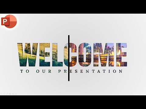 Motion Change Animated WELCOME Slide Design In PowerPoint
