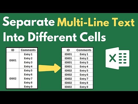 SPLIT Multiple Lines in a Cell Into SEPARATE ROWS- Using Power Query