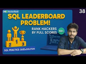 38) Top Competitors | Hackerrank sql questions | SQL | sql tutorial | sql full course