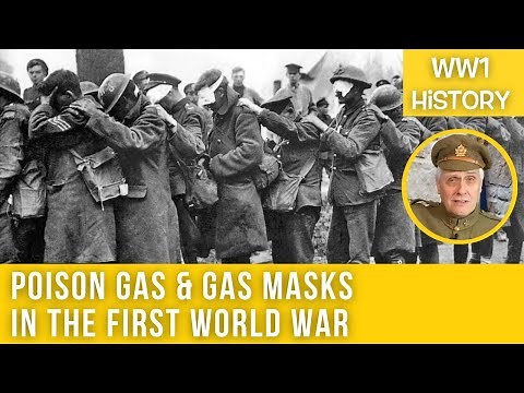 Poison gas and gas masks in the First World War