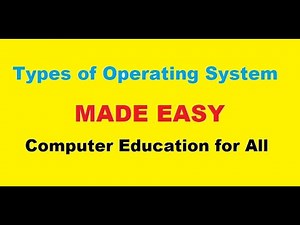 Types of Operating System | Graphical User Interface (GUI) | Command Line Interface (CLI)