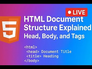 HTML Document Structure Explained | Head, Body, and Tags
