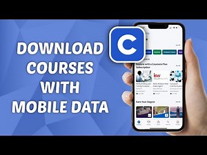 How to Download Course with Mobile Data on Coursera