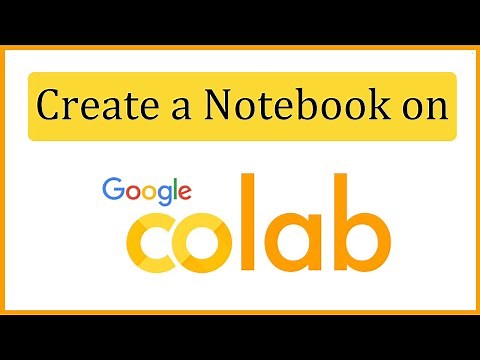 How to create a Notebook in Google Colab (2022) | Run first Python Project