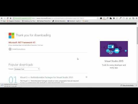 How to install Microsoft .Net Framework 4.5