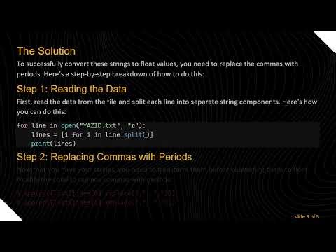 Converting String to Float in Python