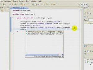 How to use the Java StringBuffer class