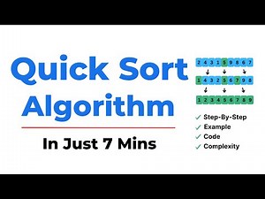 Quick Sort Explained | Visual Demo + Code + Complexity