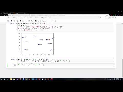 CPLEX & Python. Capacitated vehicle routing problem