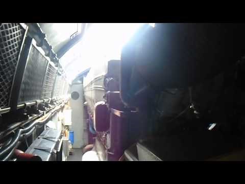 Class 40 engine room startup