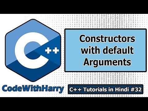 Constructors With Default Arguments In C++ | C++ Tutorials for Beginners #32