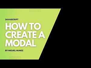 How to Create a Pop-Up Modal with Cool Animation ( Automatic Version ) - HTML, CSS & JavaScript